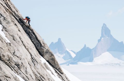 Rock climbing, Antarctica