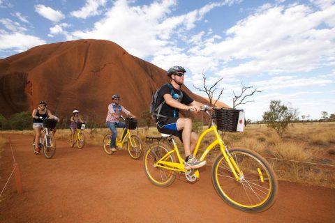 Uluru tour by bike