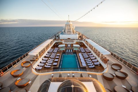 Regent Seven Seas pool deck