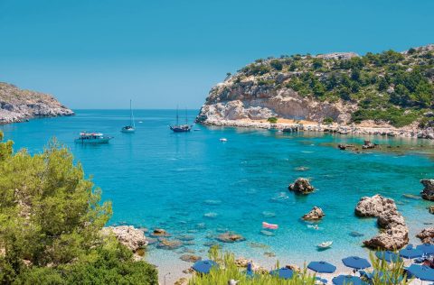 Anthony Quinn Bay on Rhodes