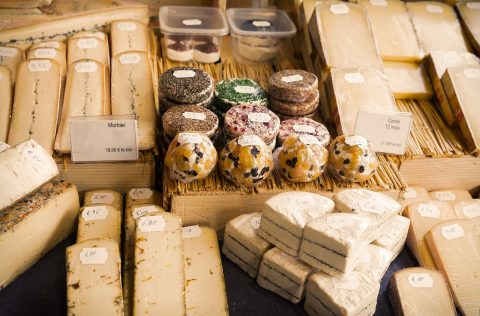 Cheeses in Paris