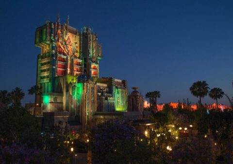 Guardians of the Galaxy ride, Disneyland Park, Los Angeles