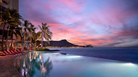 Sheraton Waikiki pool voew