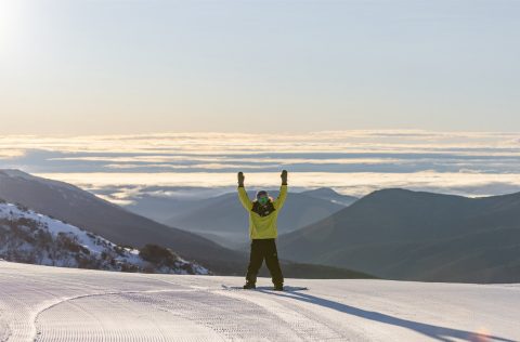 Thredbo ski fields, Snowy Mountains NSW