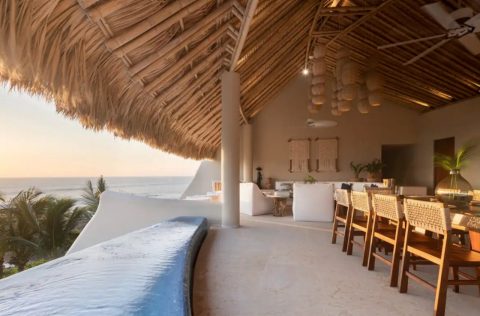 A monastic penthouse in Mexico