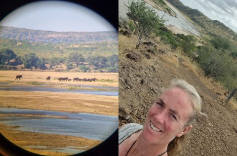 Christy Brown in Kruger National Park