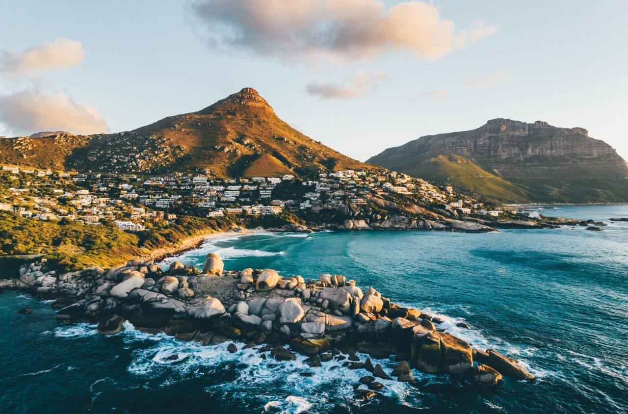 South Africa coastline