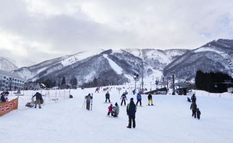 Hakuba ski resort in Japan