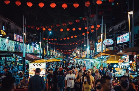 Petaling Street in Kuala Lumpur, Malaysia