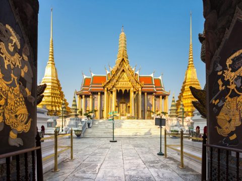 Visit the sacred site of Wat Phra Kaew