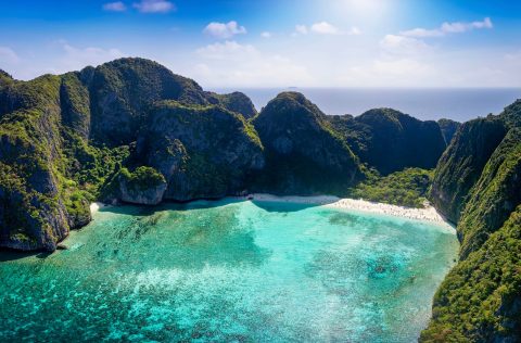 The Phi Phi Islands in Thailand