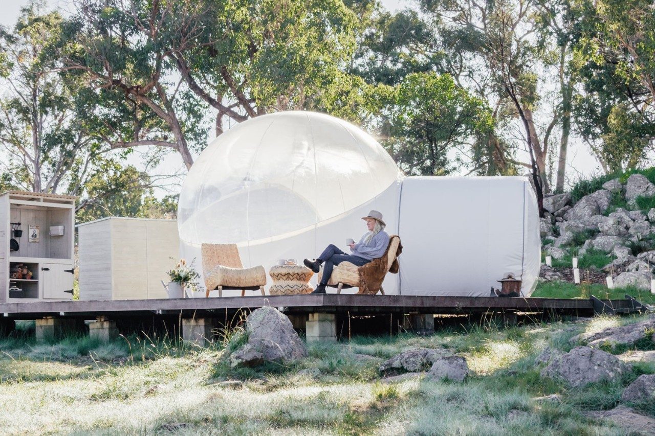 Captain Thunderbolt, glamping domes, Mirumiru, NSW