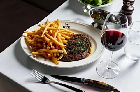 steak at 24 York