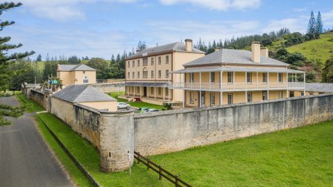 Norfolk Island penal colony