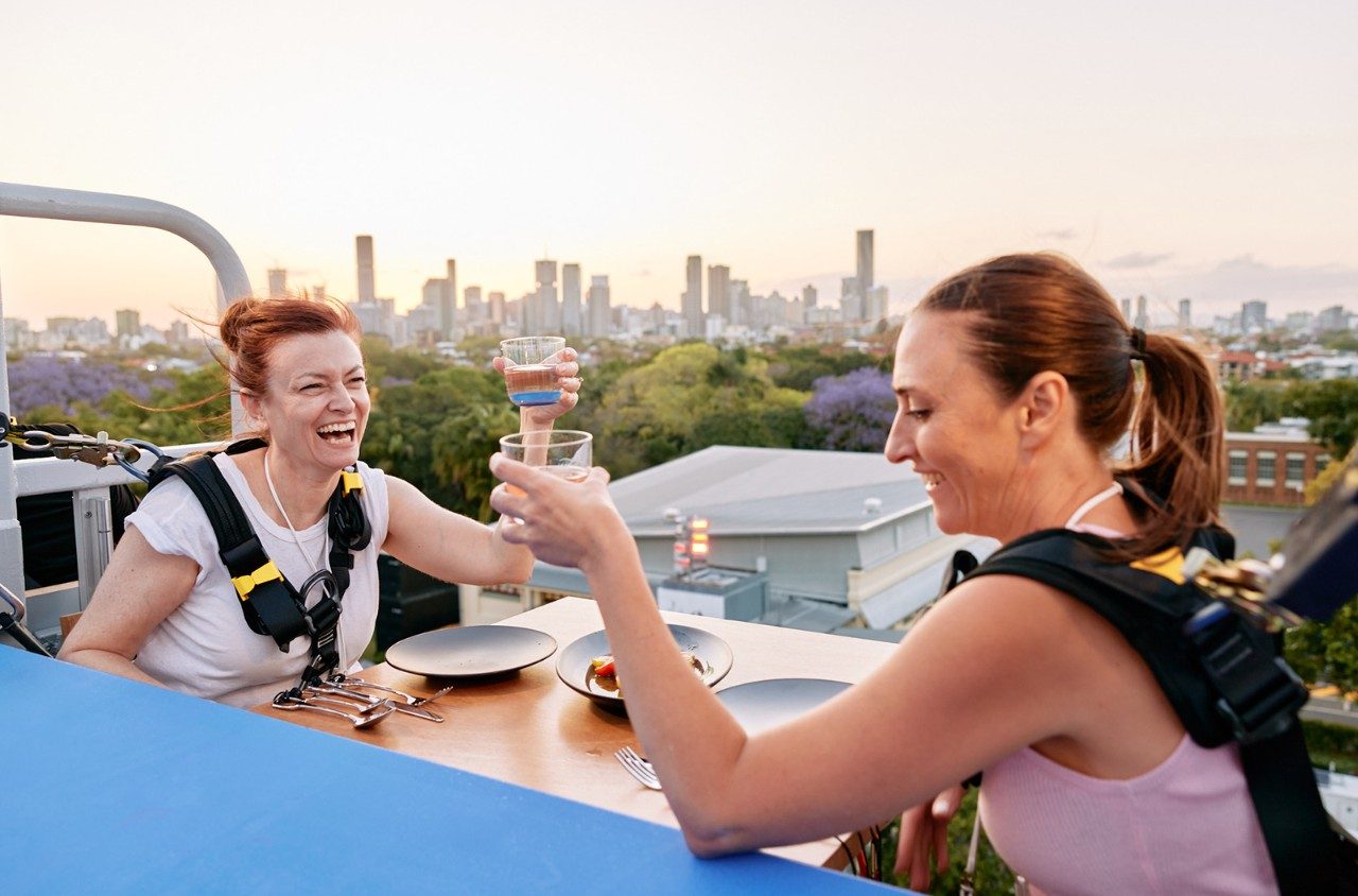 Vertigo restaurant at Brisbane Powerhouse.