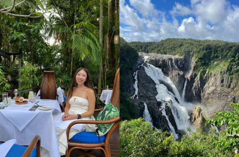 Angela Liu at Nautilus in Port Douglas