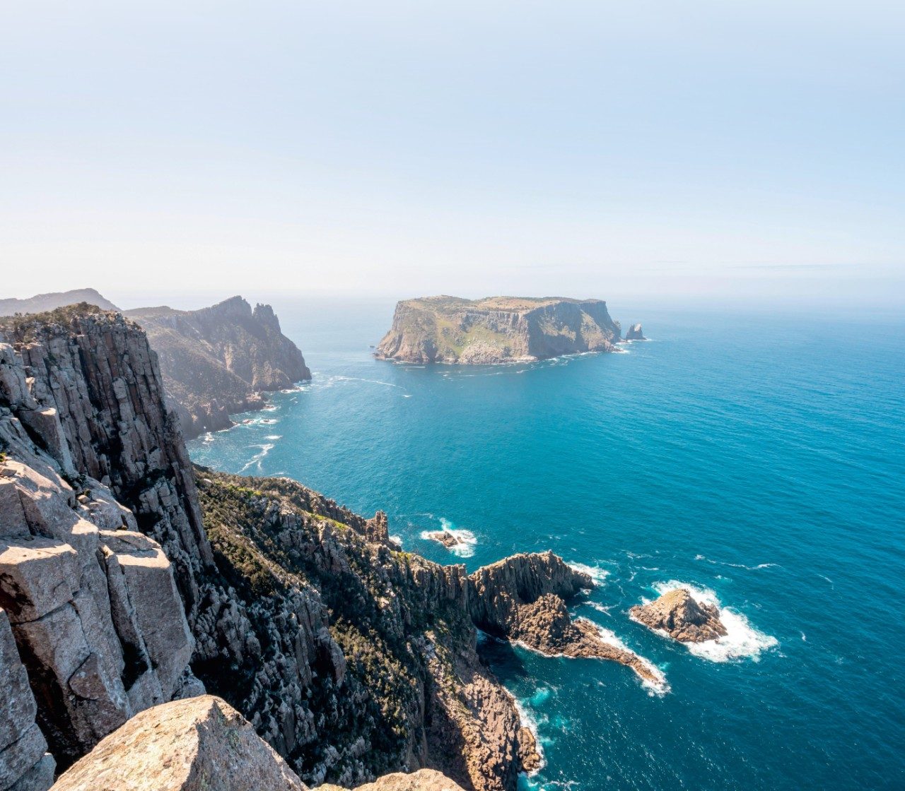 Three Capes Track view to Tasman Island, Tasmania