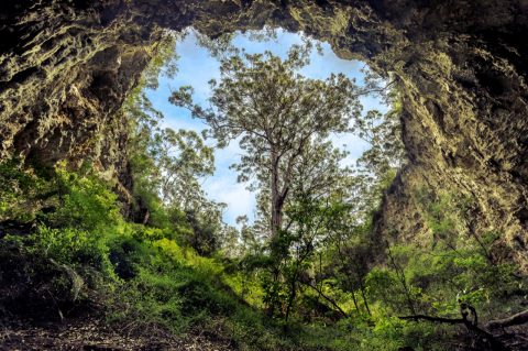 Mouth of Margaret River's Caves