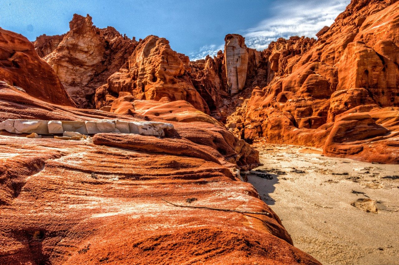 the kimberley region western australia red rocks