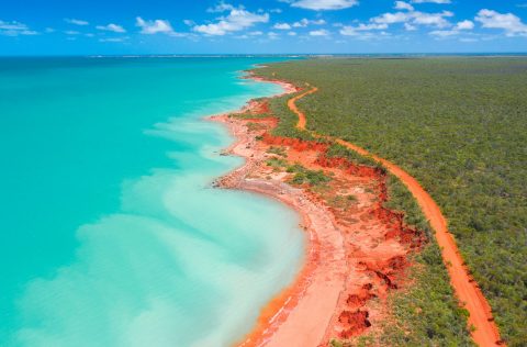 Crab Creek Road in Roebuck Bay