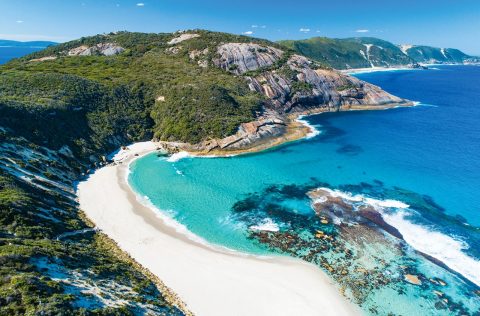 Salmon Holes in Torndirrup National Park, near Albany