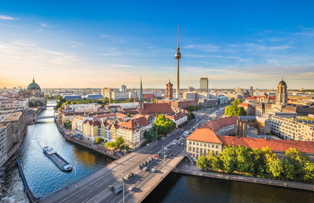 Berlin city skyline