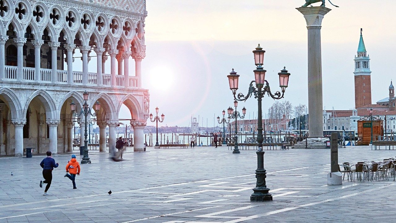 Saint Mark’s Square and the Doge’s Palace, Venice, Italy