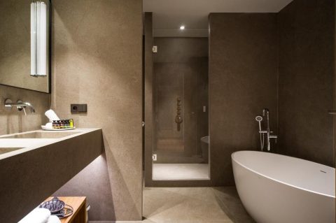 Hotel Arbaso Donostia bathroom interiors