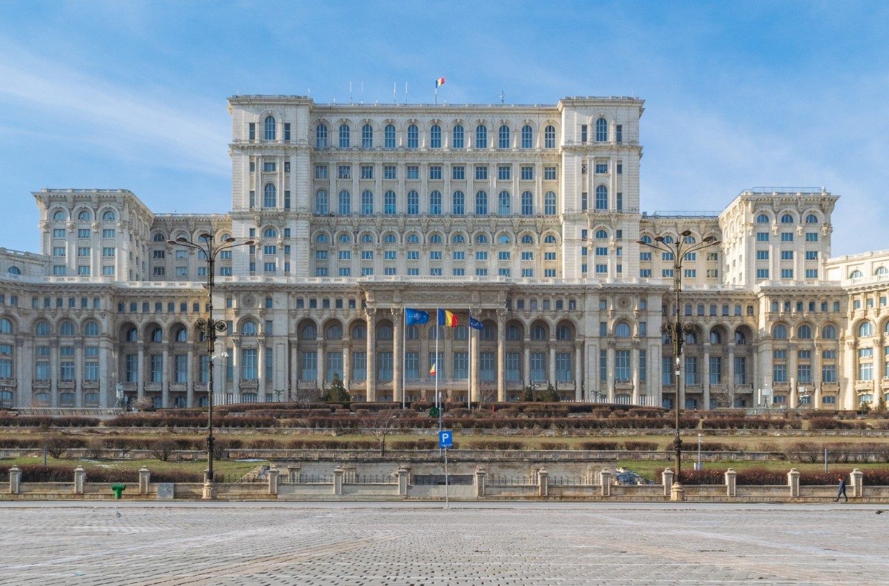 The Palace of Parliament, Bucharest, Romania