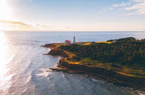 East Point Lighthouse on Canada's Prince Edward Island