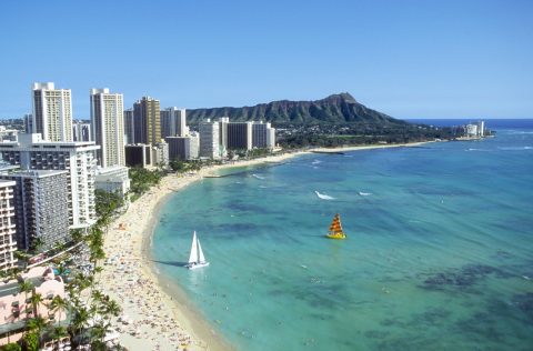 Waikiki Beach, Hawaii