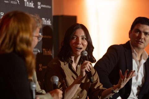 qantas think event panel