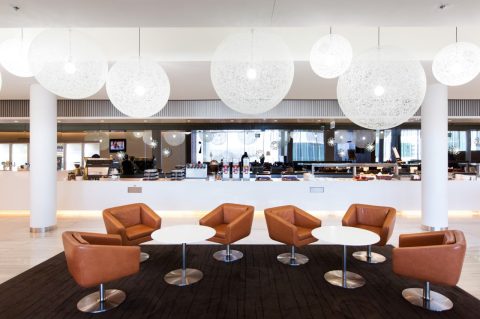 Qantas Canberra Domestic Lounge