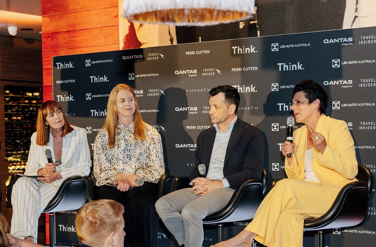 Think. Event Panel featuring Renae Lattey, Jono Nicholas and Georgie Harman