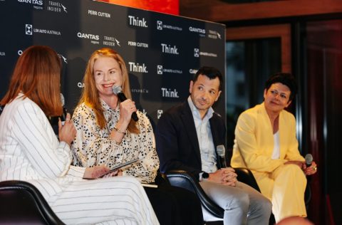 Renae Lattey, a panelist at the Qantas Think. 2024 event