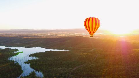 Hot air balloon, Qld