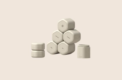 For keeping up your skin care: purpose-built toiletry containers