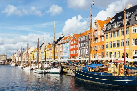 Copenhagen's colourful waterfront