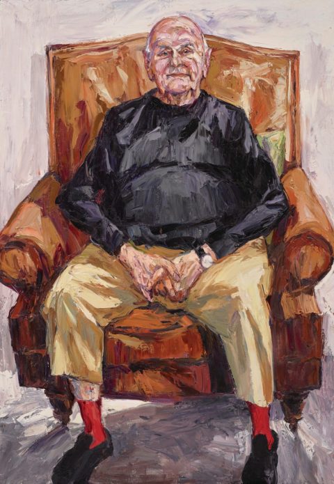 Portrait of John Olsen by Nicholas Harding